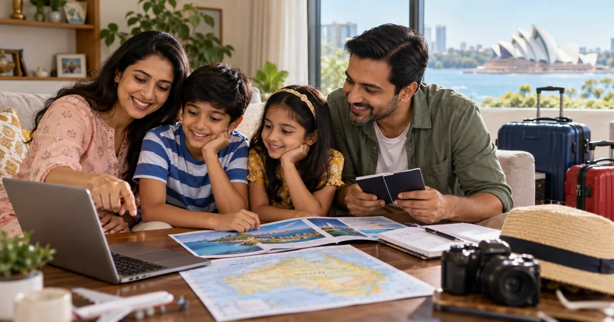 Australia Visa for a Family Trip from India