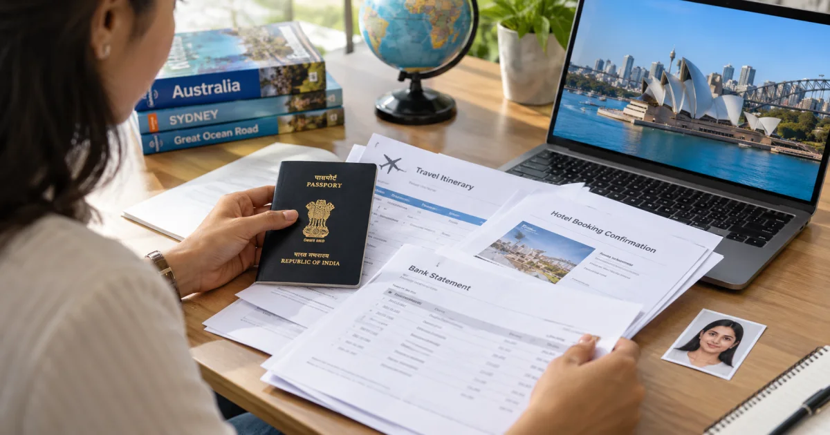 Documents Required for an Australia Visa from India